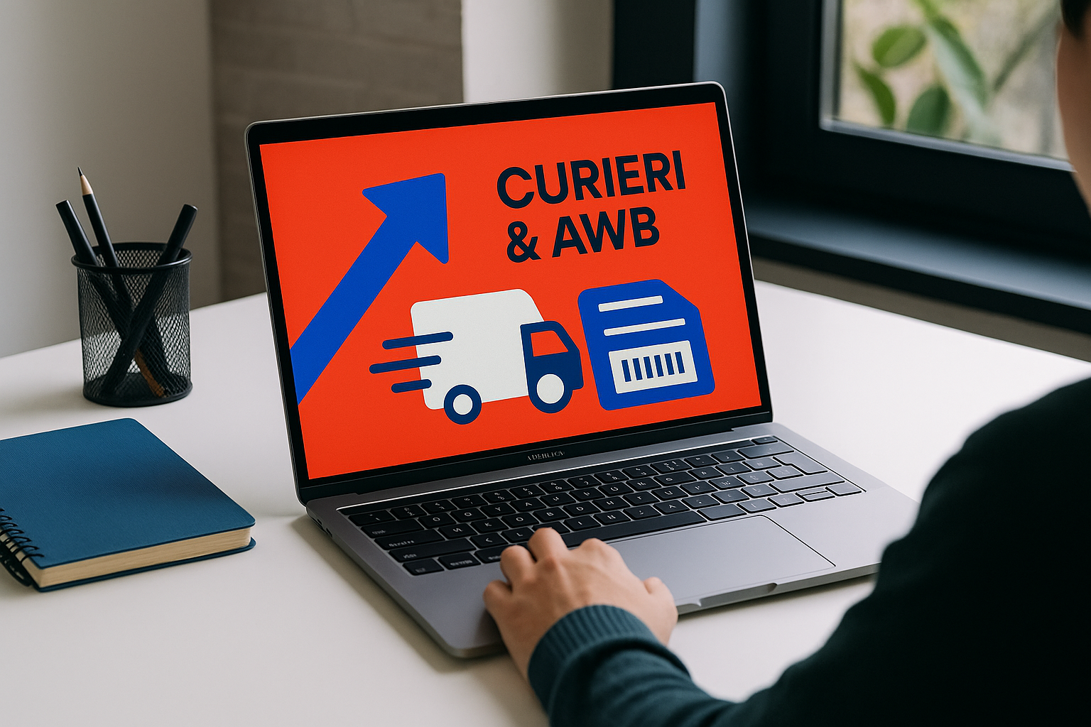 Imagine editorială a produsului pentru articolul: cum integrezi curierii și generezi AWB automat în magazinul online