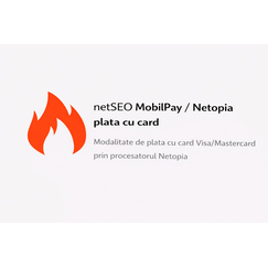 netSEO Netopia pentru CS-Cart - Modul Plata cu Card (Integrare Netopia/Mobilpay)