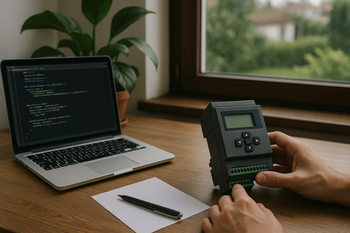 Imagine editorială cu obiecte / workspace pentru articolul: criterii automatizare frontend CS-Cart performanta mentenanta
