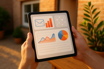 Imagine conceptuală de marketing pentru articolul: email marketing versus SEO ecommerce